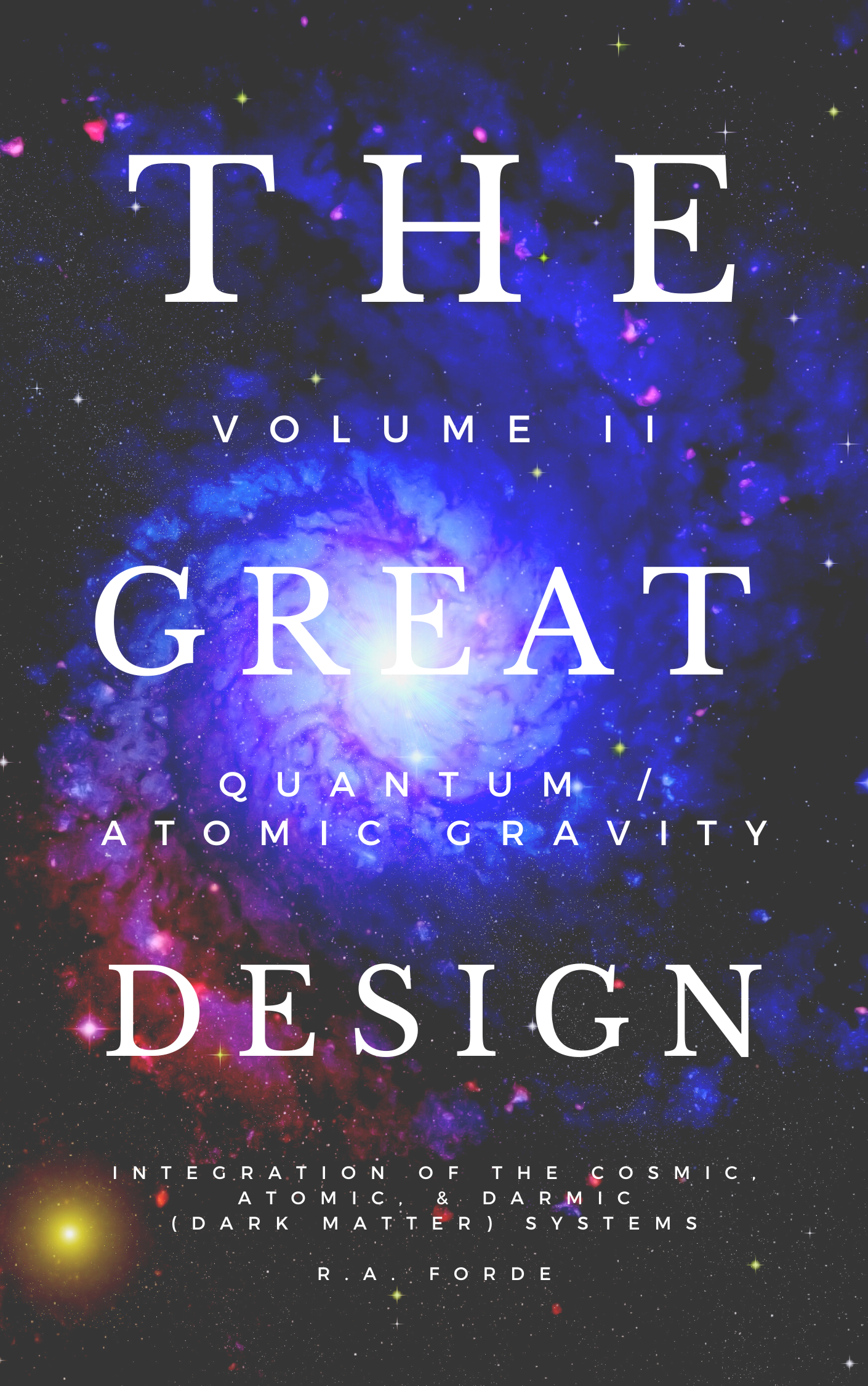 The Great Design Volume 2 book cover showing spiral galaxy